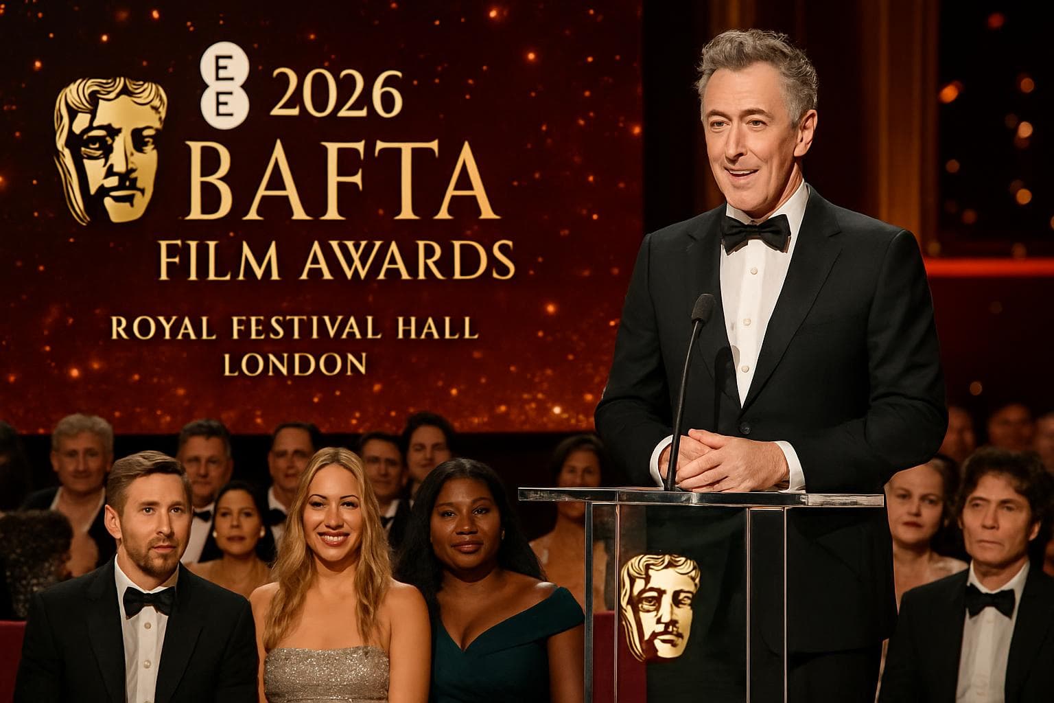 2026 Bafta Film Awards at Royal Festival Hall in London