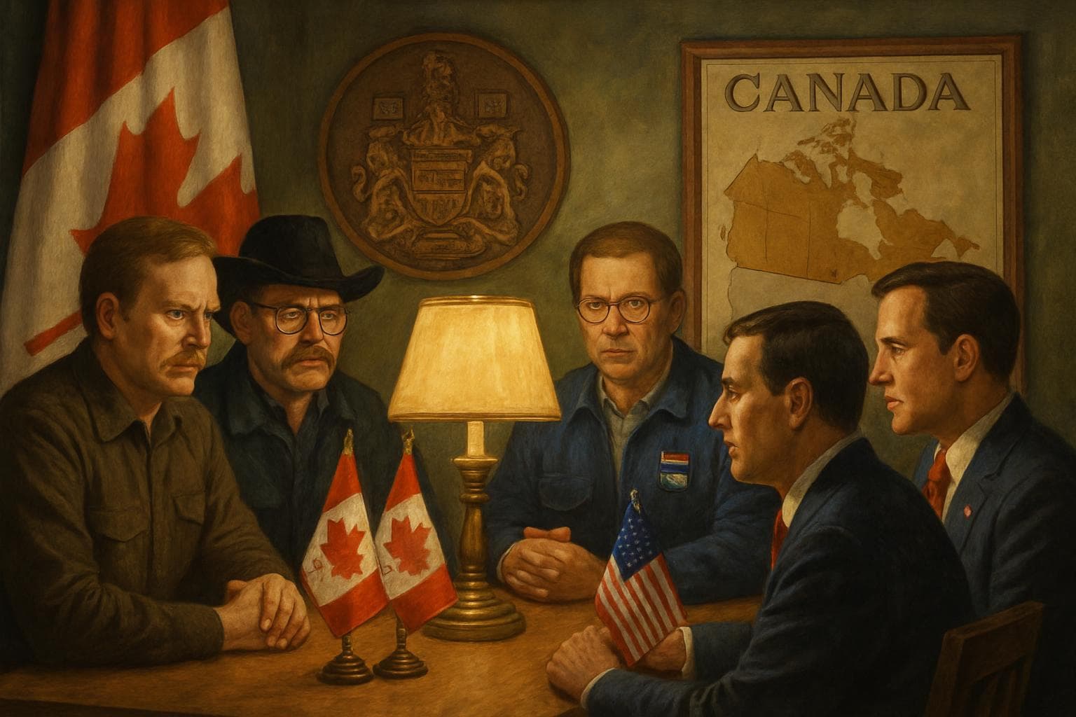 Alberta separatists meeting with US officials amid Canadian symbols