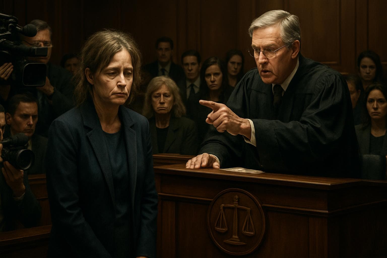 Judge delivers guilty verdict to Erin Patterson in courtroom