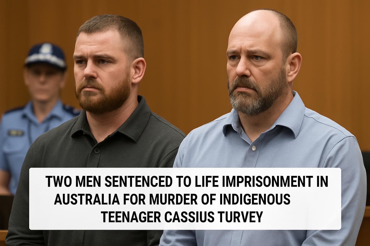 Two men sentenced for Cassius Turvey's murder in Australia