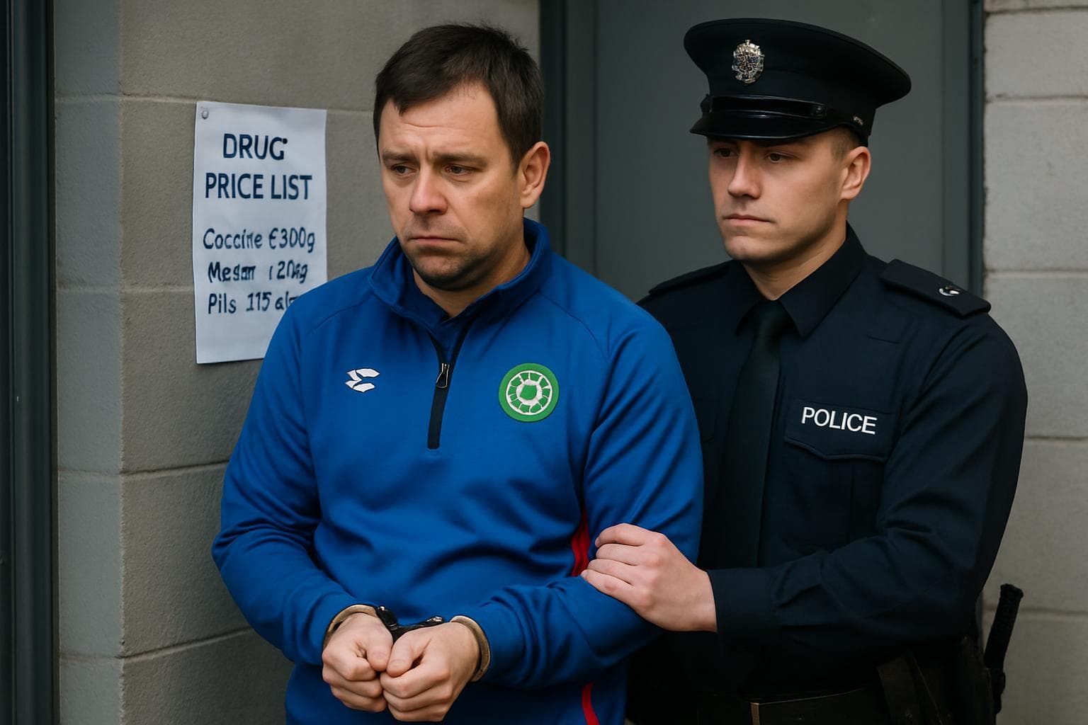 Belfast youth football coach in police custody