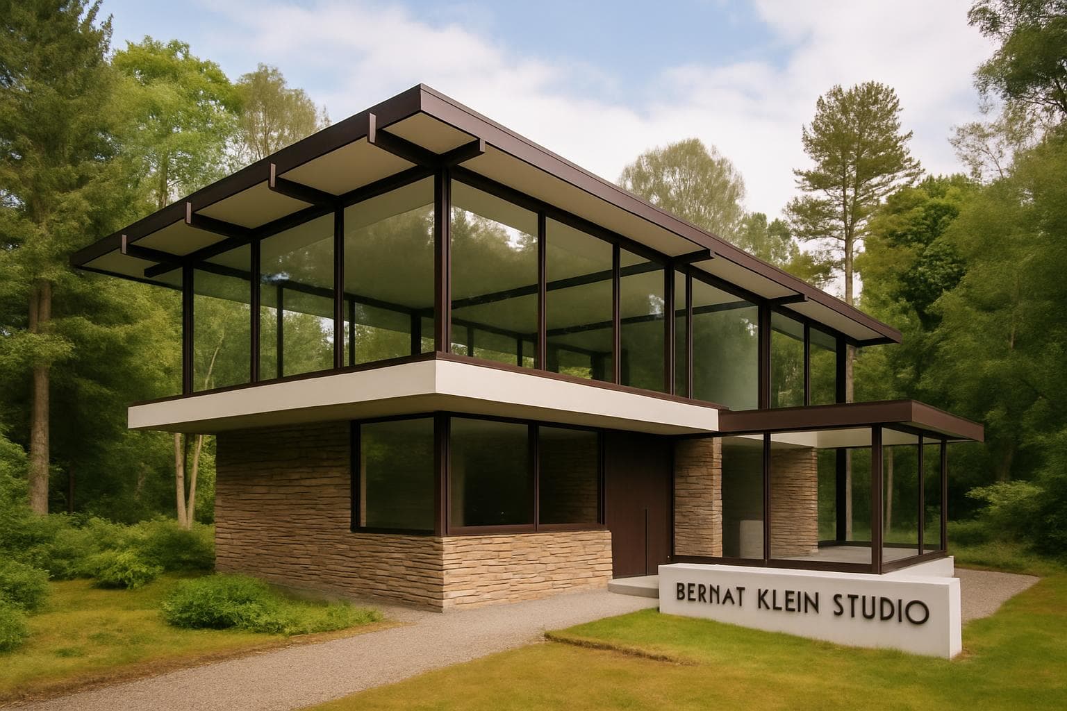 Bernat Klein Studio modernist architecture in Scotland