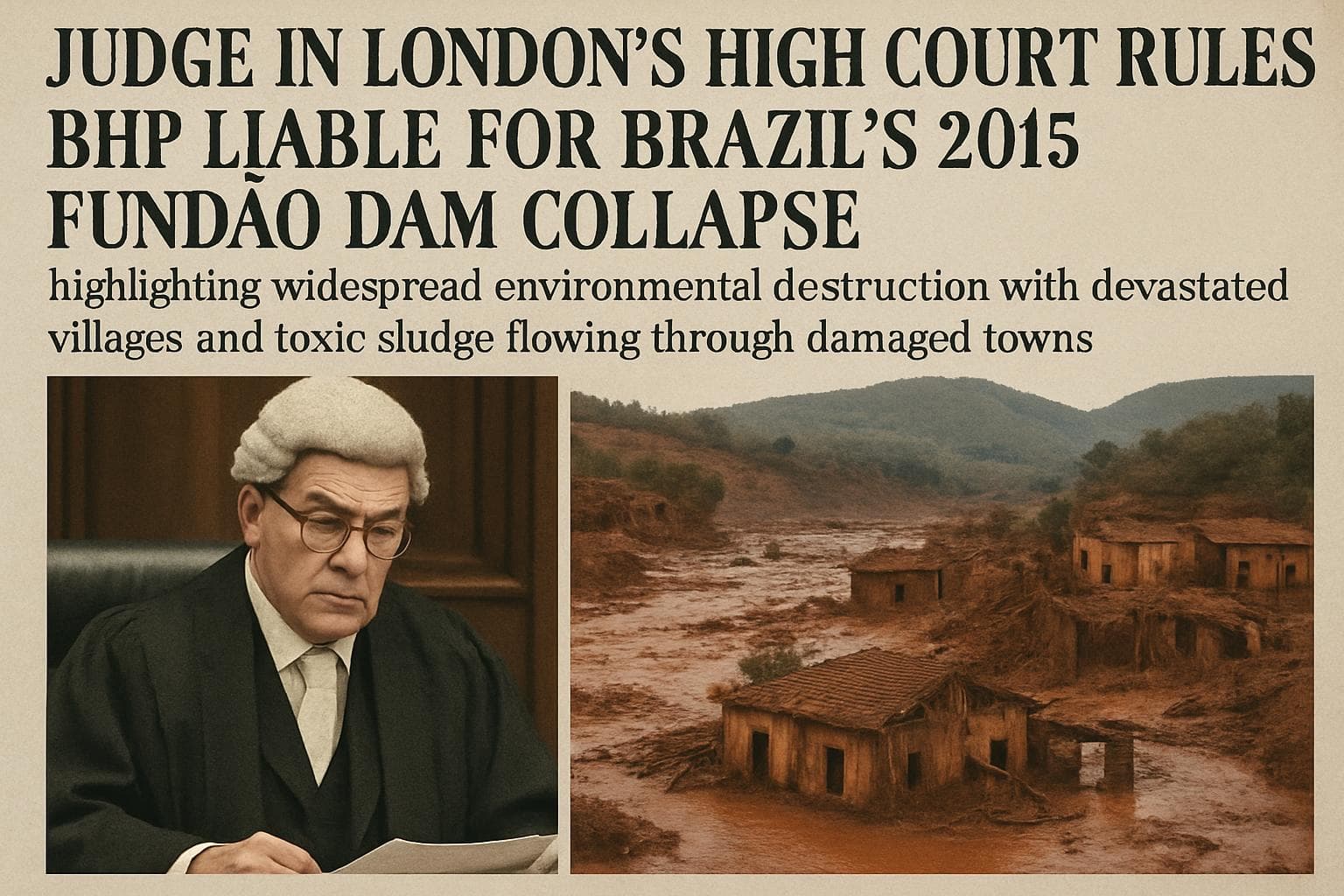 Judge in London High Court ruling on BHP liability