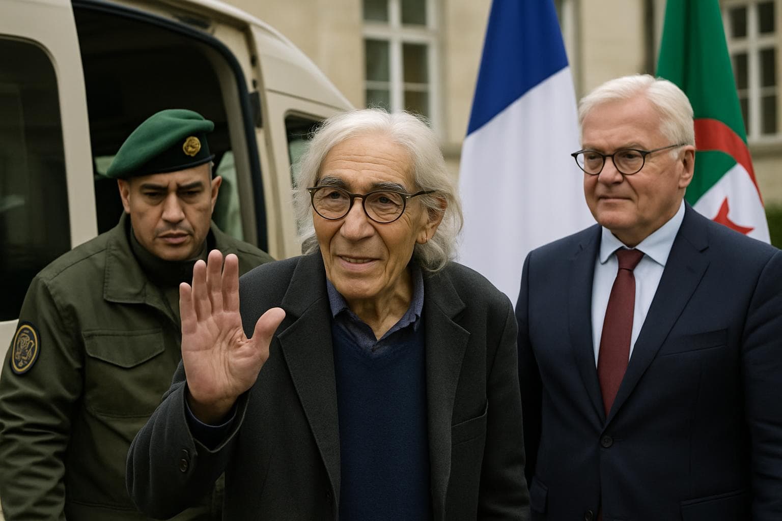 Boualem Sansal, elderly French-Algerian writer, released