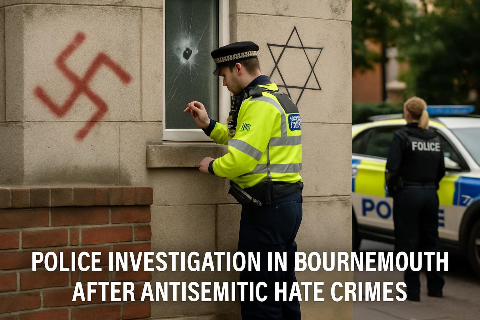 Police investigating antisemitic crimes in Bournemouth