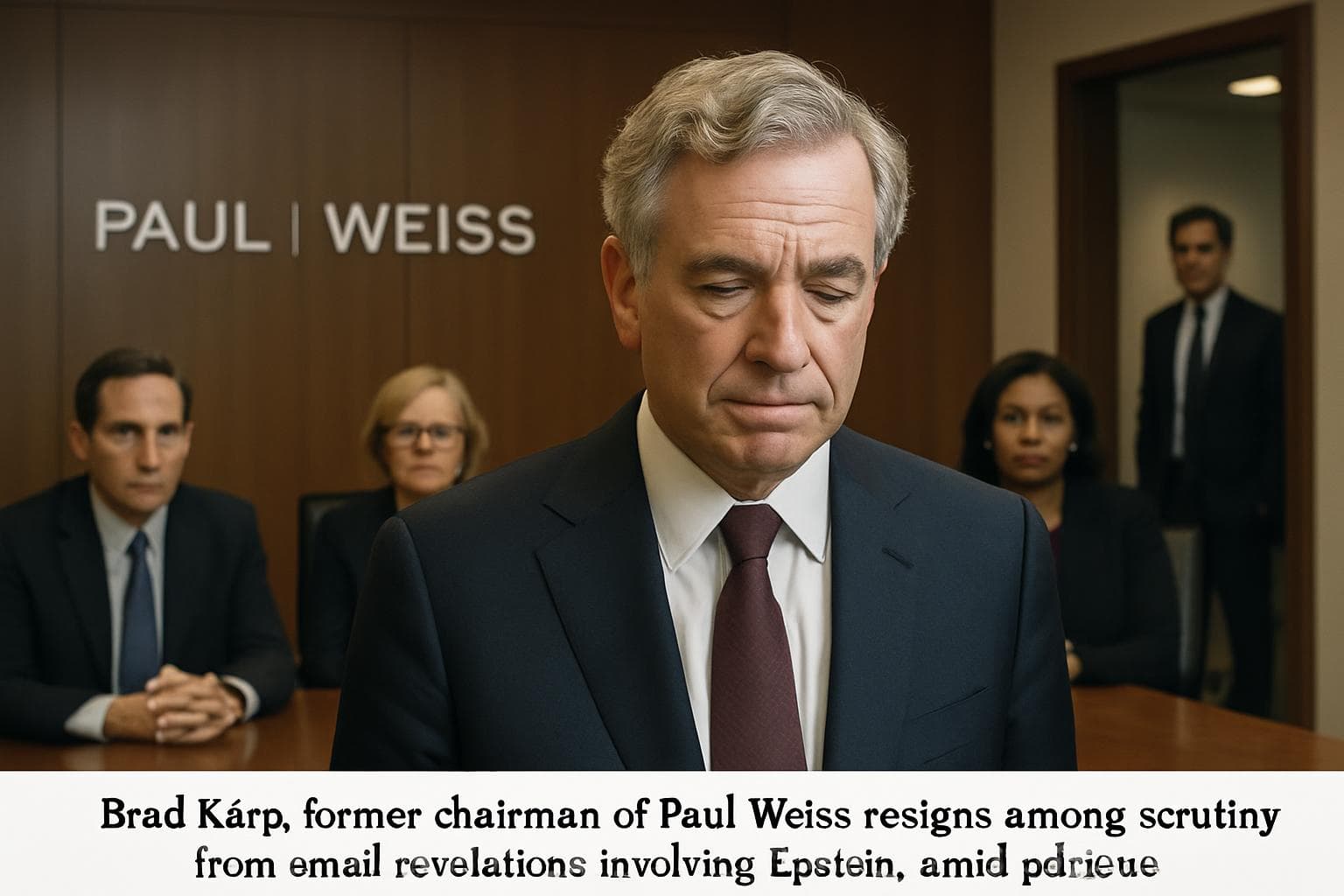 Brad Karp resigns from Paul Weiss amid Epstein email scandal