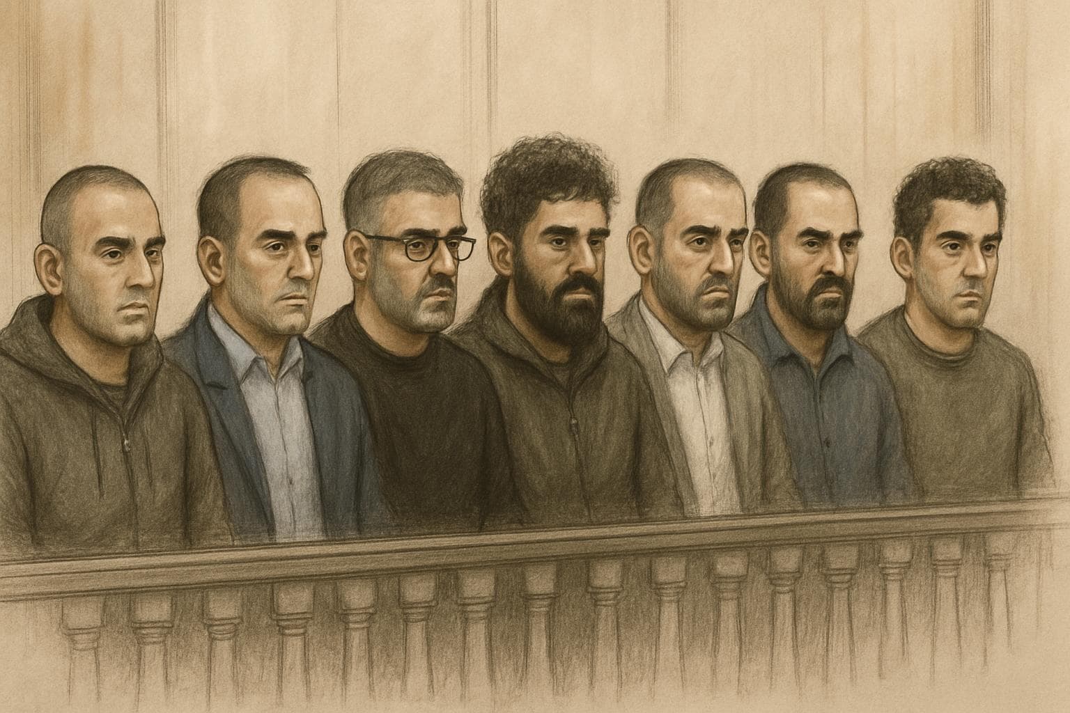 Seven men in Bristol court for child exploitation charges