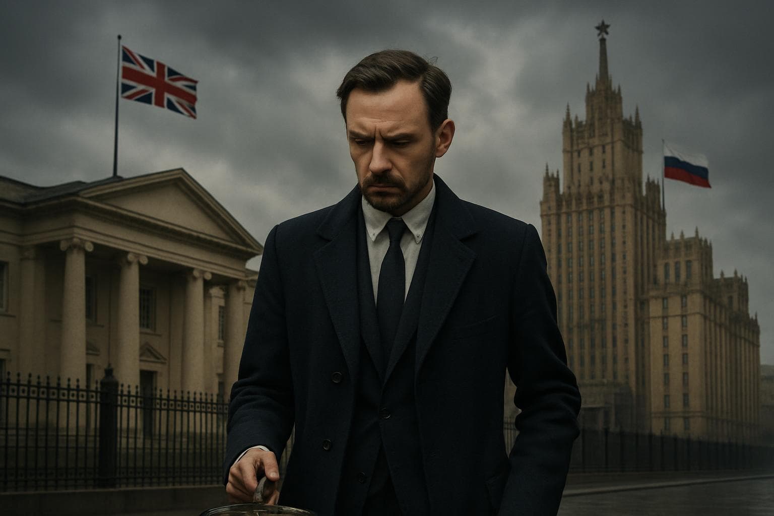 British diplomat leaving Russia amid espionage accusations