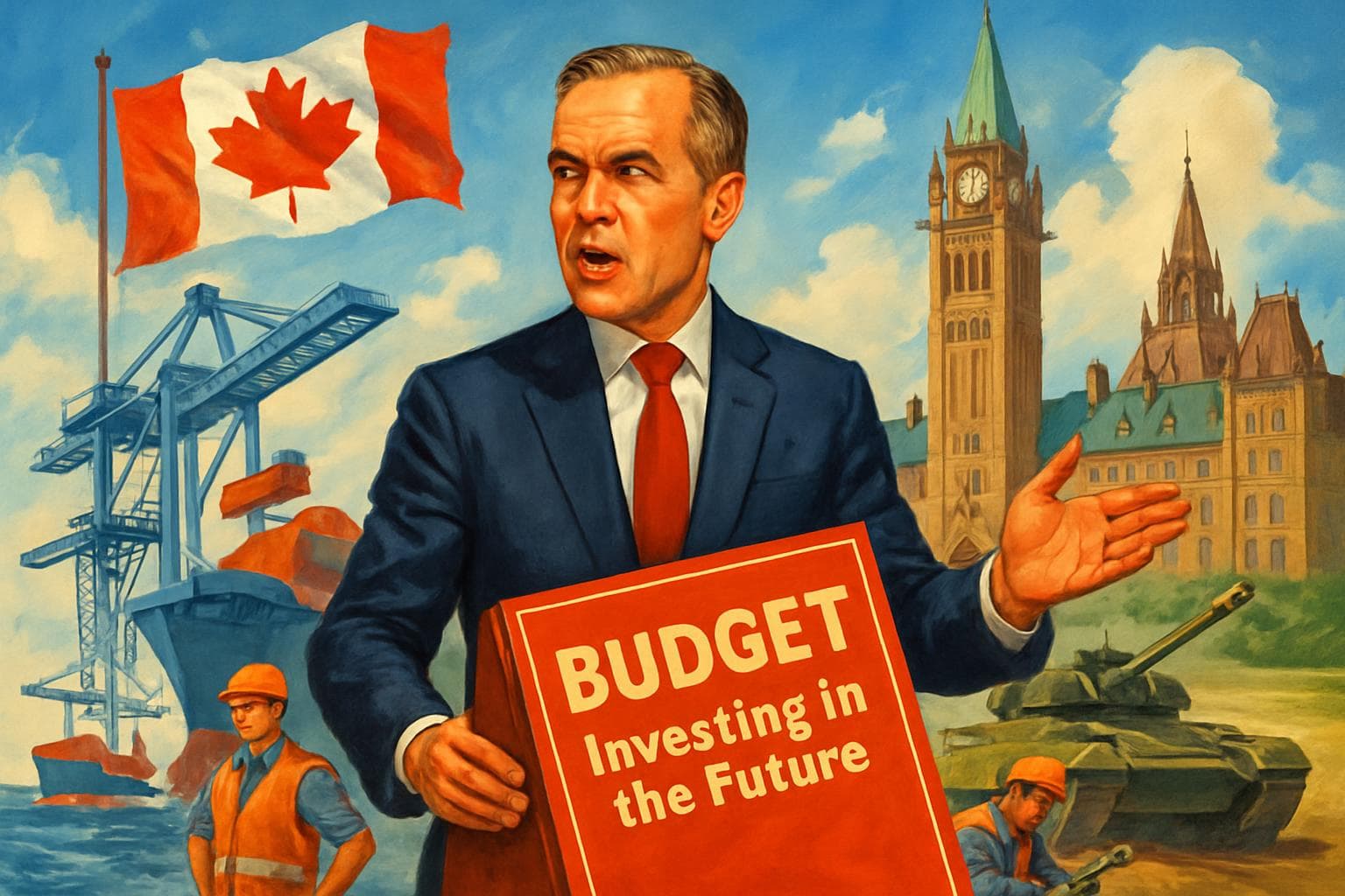 Prime Minister Mark Carney presents economic plan in Canada