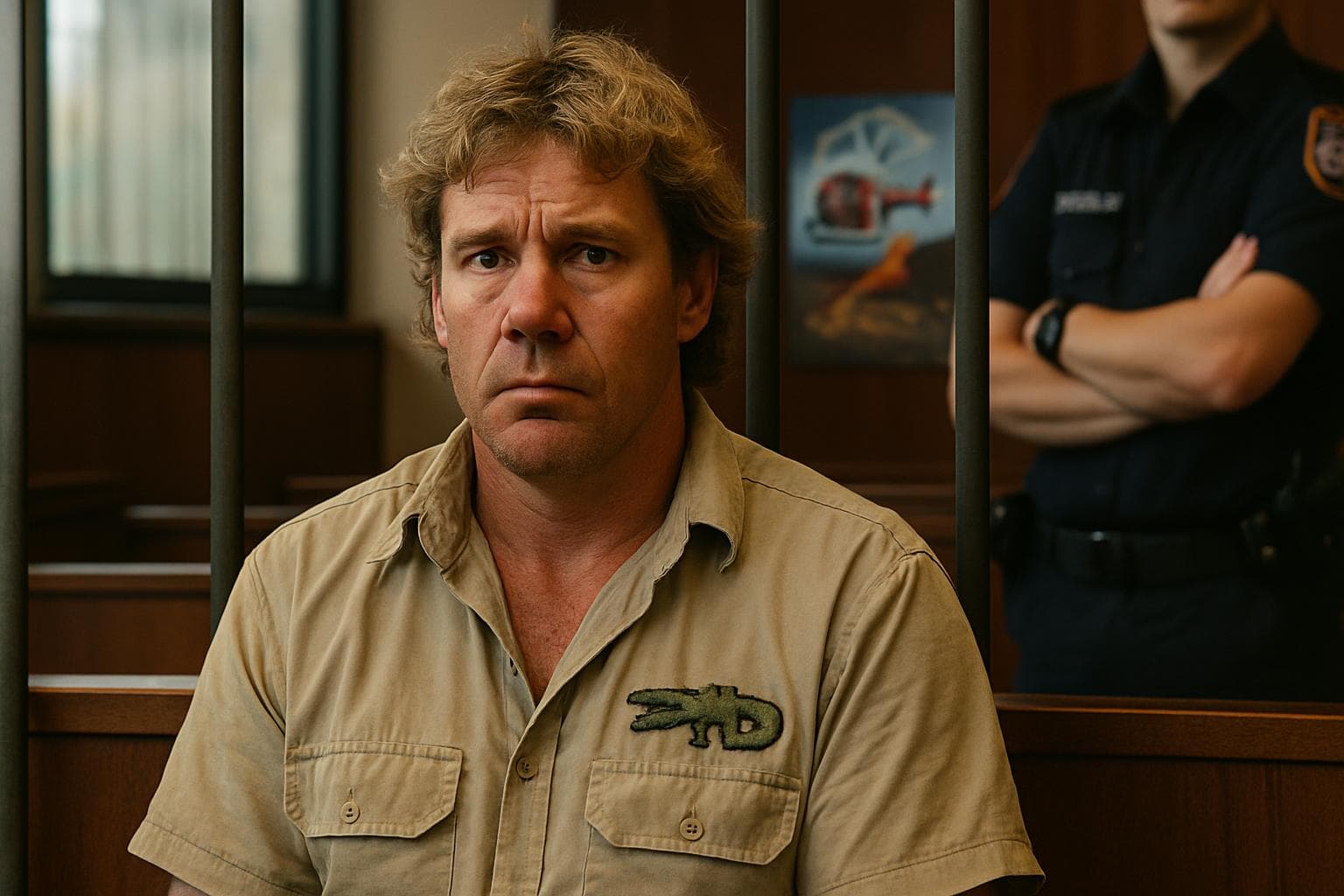 Celebrity crocodile wrangler in court for evidence tampering