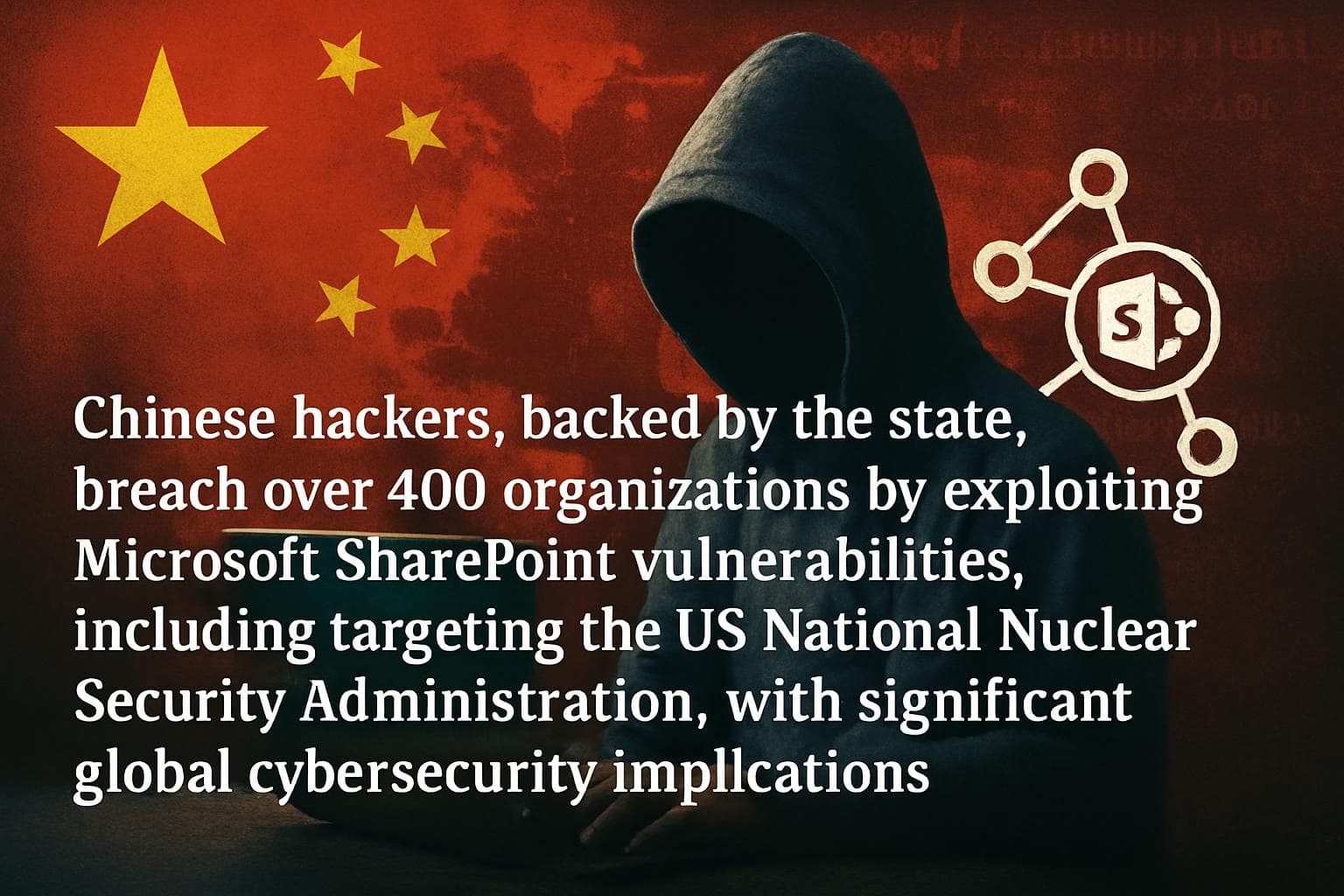 Chinese hackers exploiting Microsoft SharePoint vulnerabilities