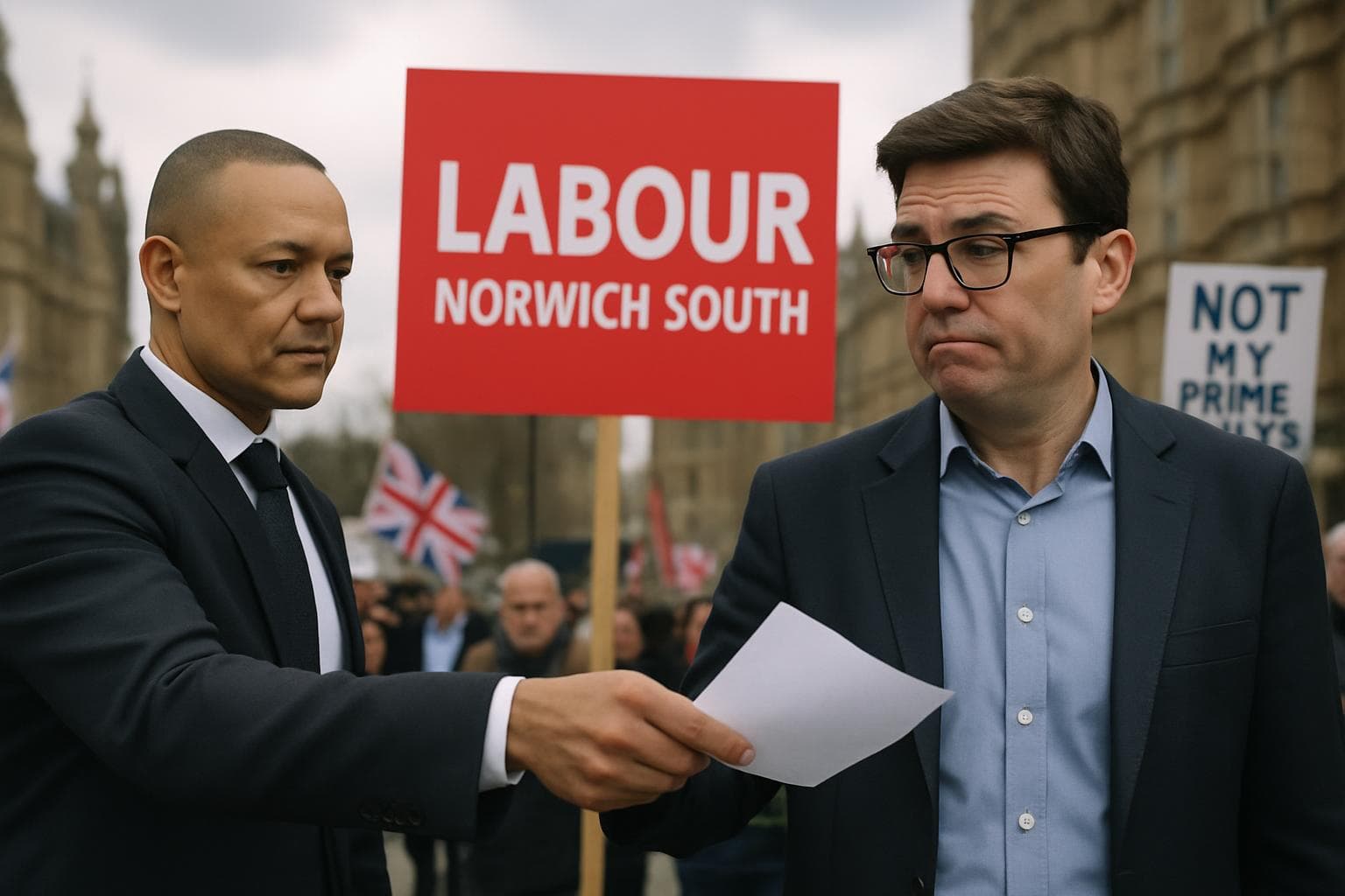 Clive Lewis offering Norwich South seat to Andy Burnham