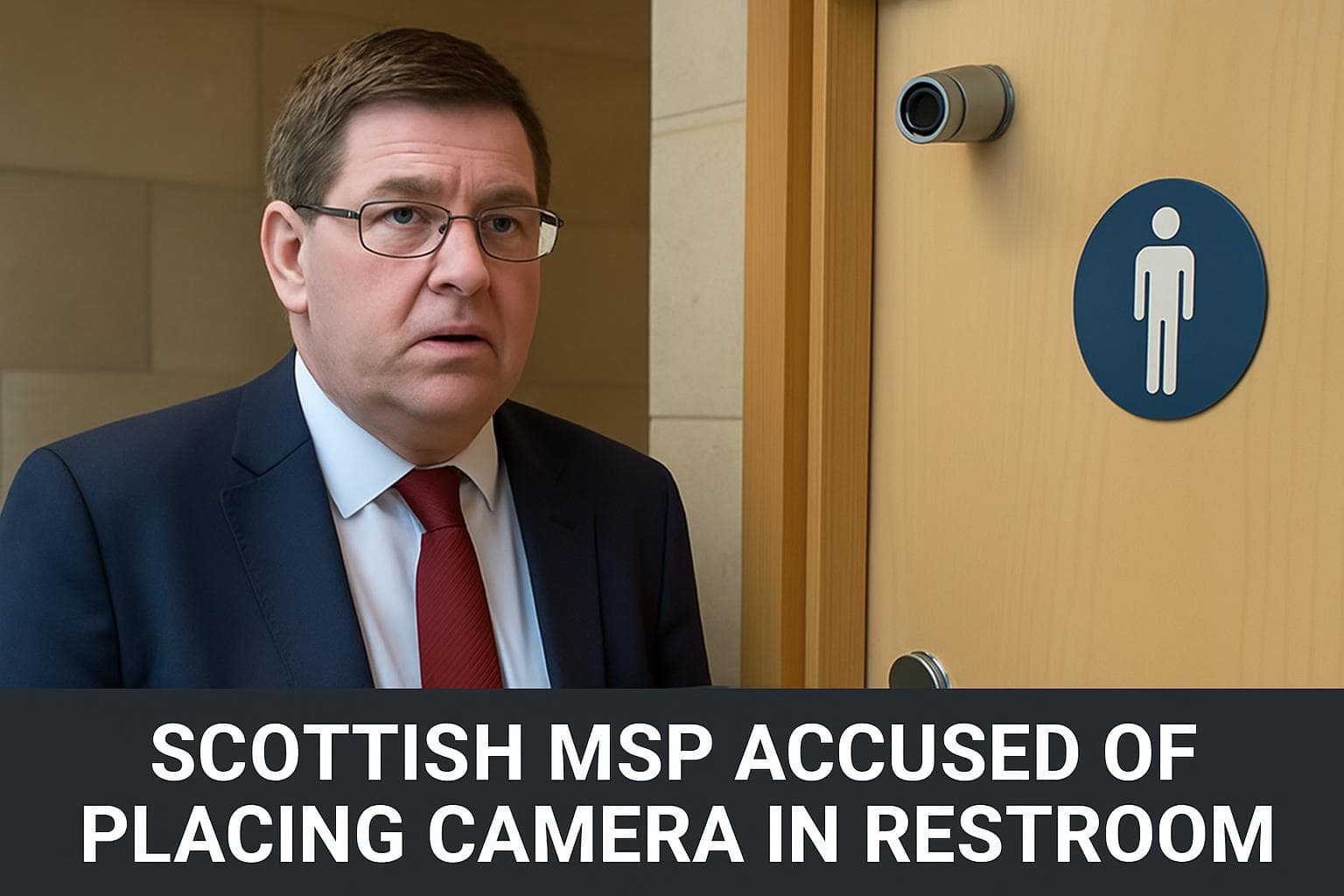 Colin Smyth accused of secret camera in parliament restroom