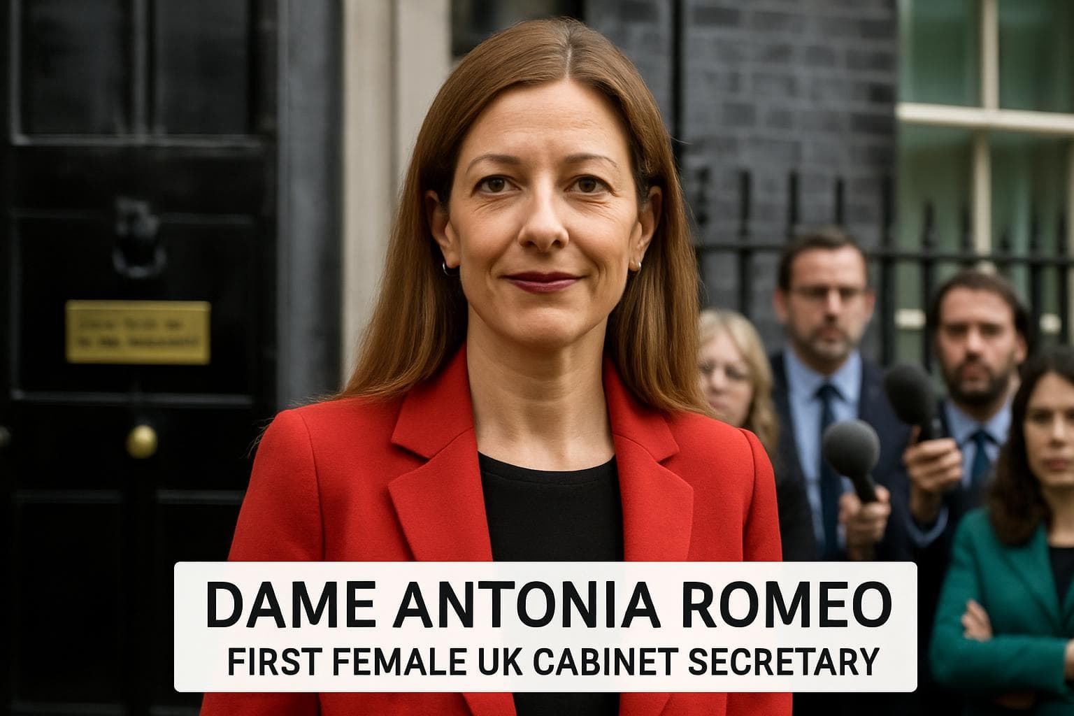 Dame Antonia Romeo as the first female UK cabinet secretary