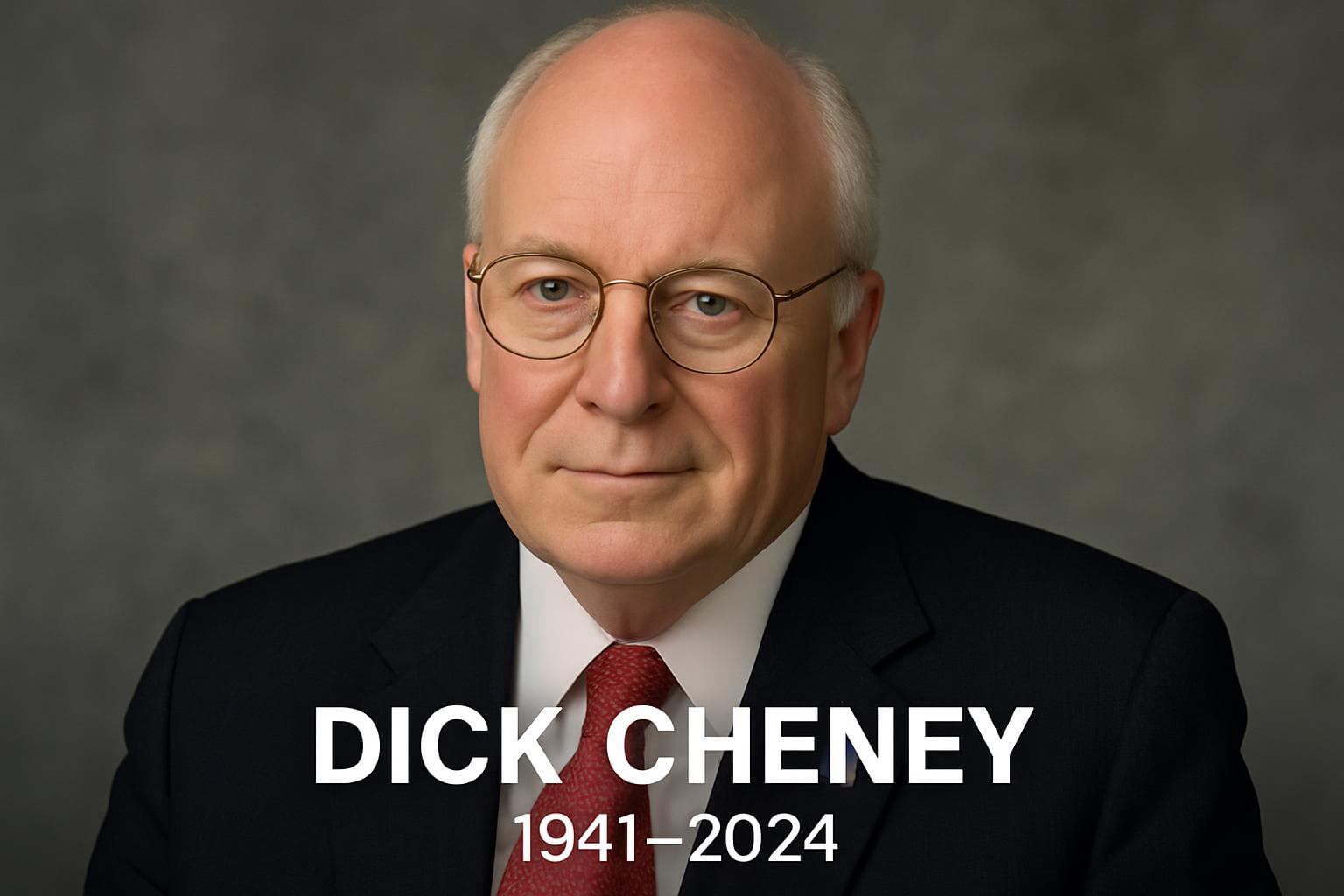 Former Vice President Dick Cheney at a political event