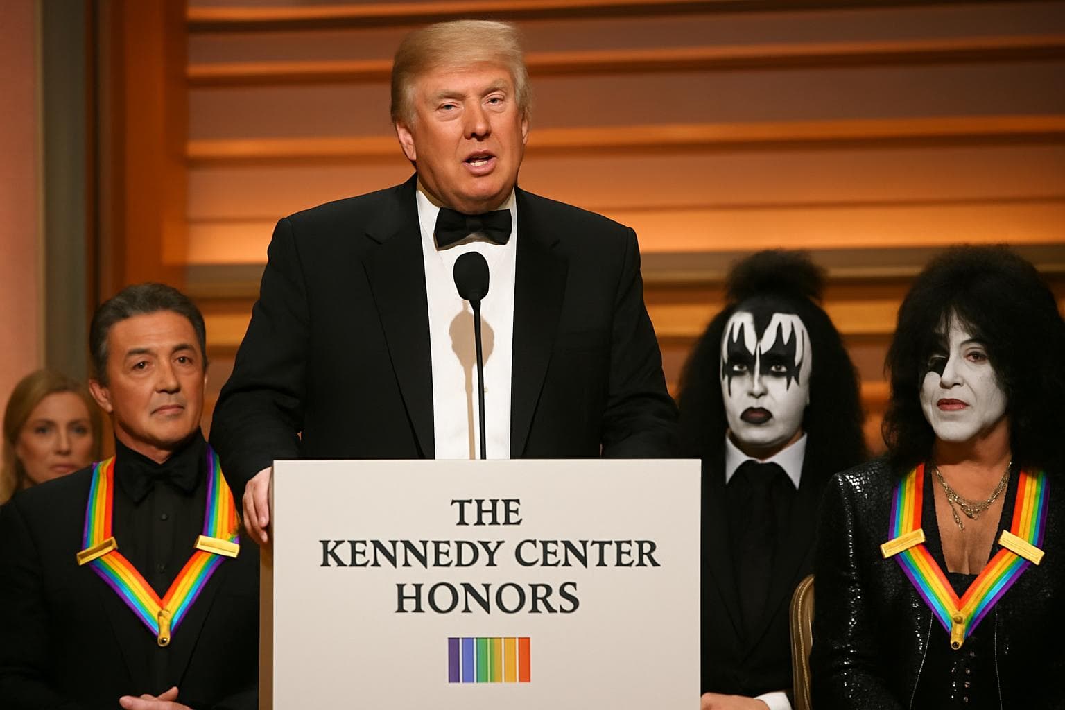 Donald Trump hosting Kennedy Center Honors with honorees