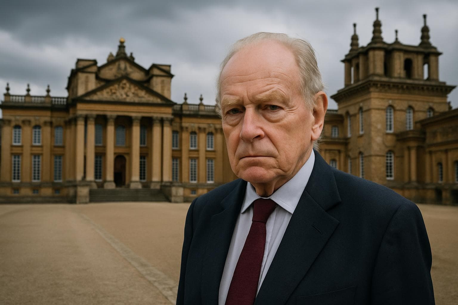 The Duke of Marlborough at Blenheim Palace