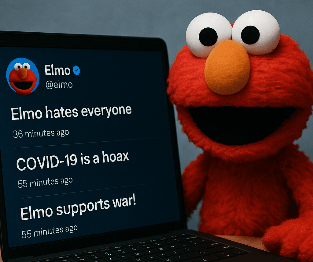 Elmo's X Account Hacked: Antisemitic Posts Spark Outrage
