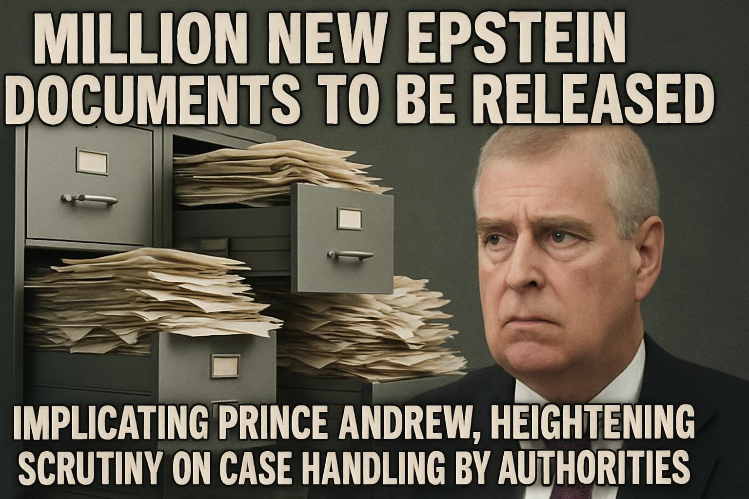 Documents related to Epstein case with Prince Andrew