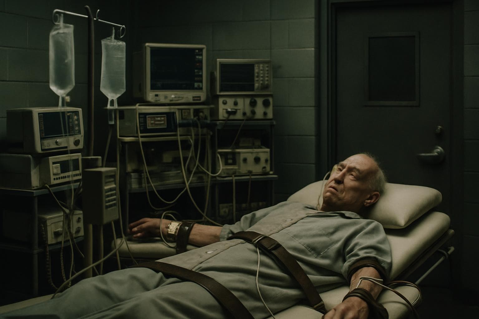 Execution chamber with complex medical devices