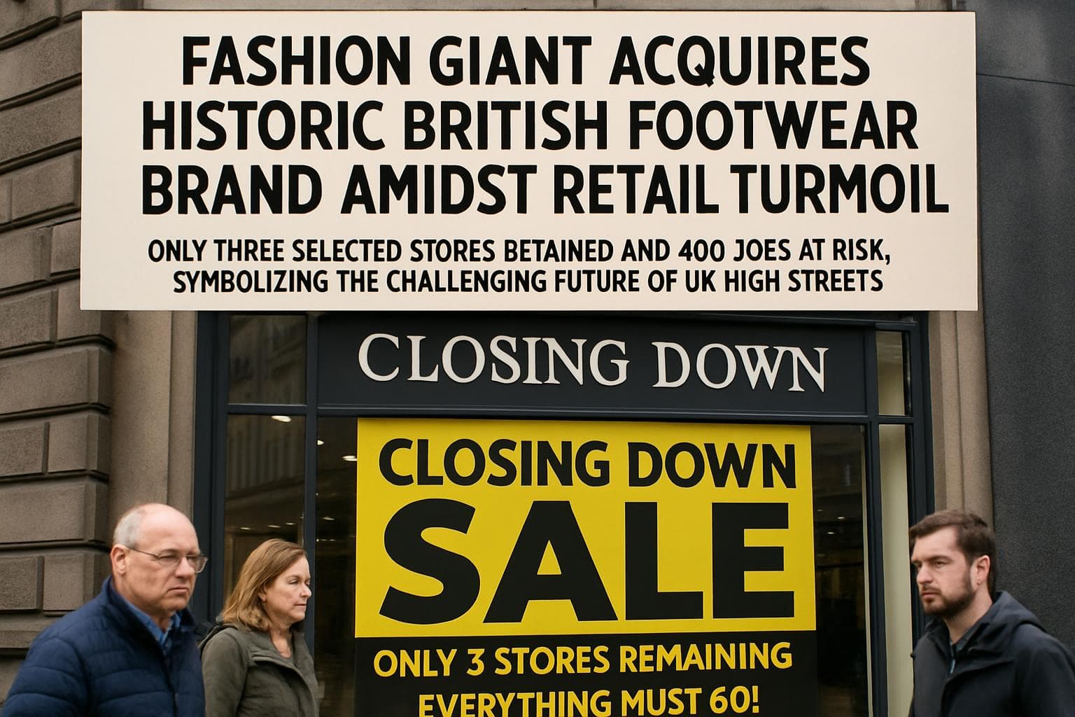 Fashion giant acquires historic British footwear brand