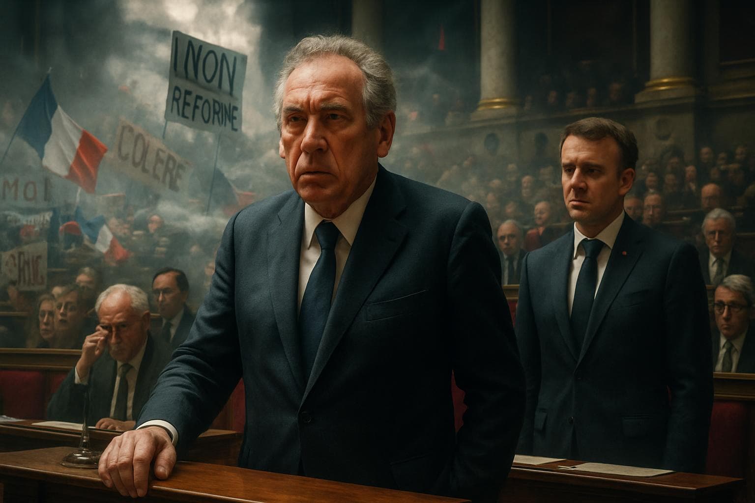 French Prime Minister François Bayrou in National Assembly