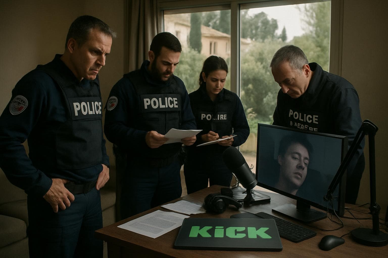 French police investigating at residence near Nice