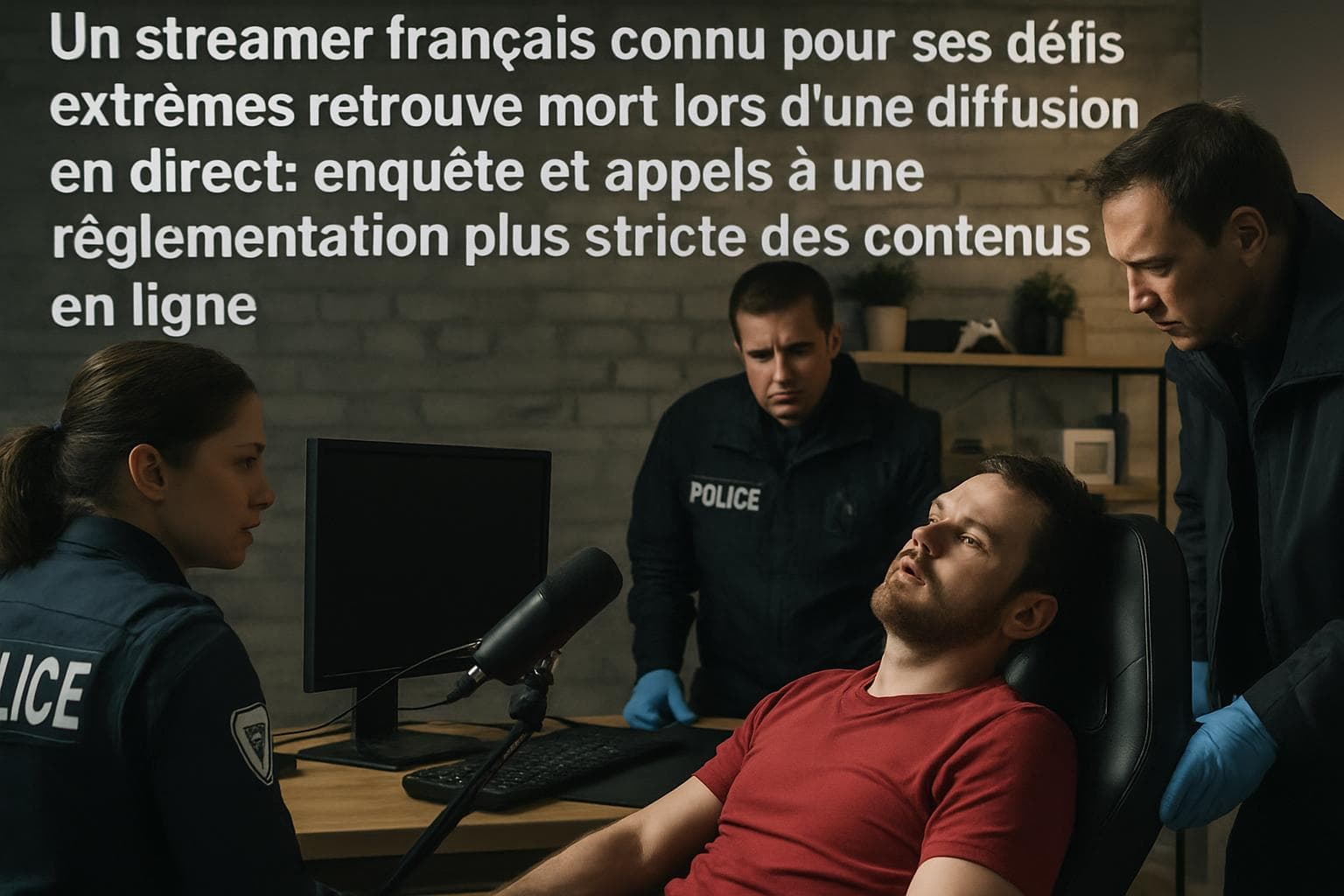 French streamer found dead during live broadcast