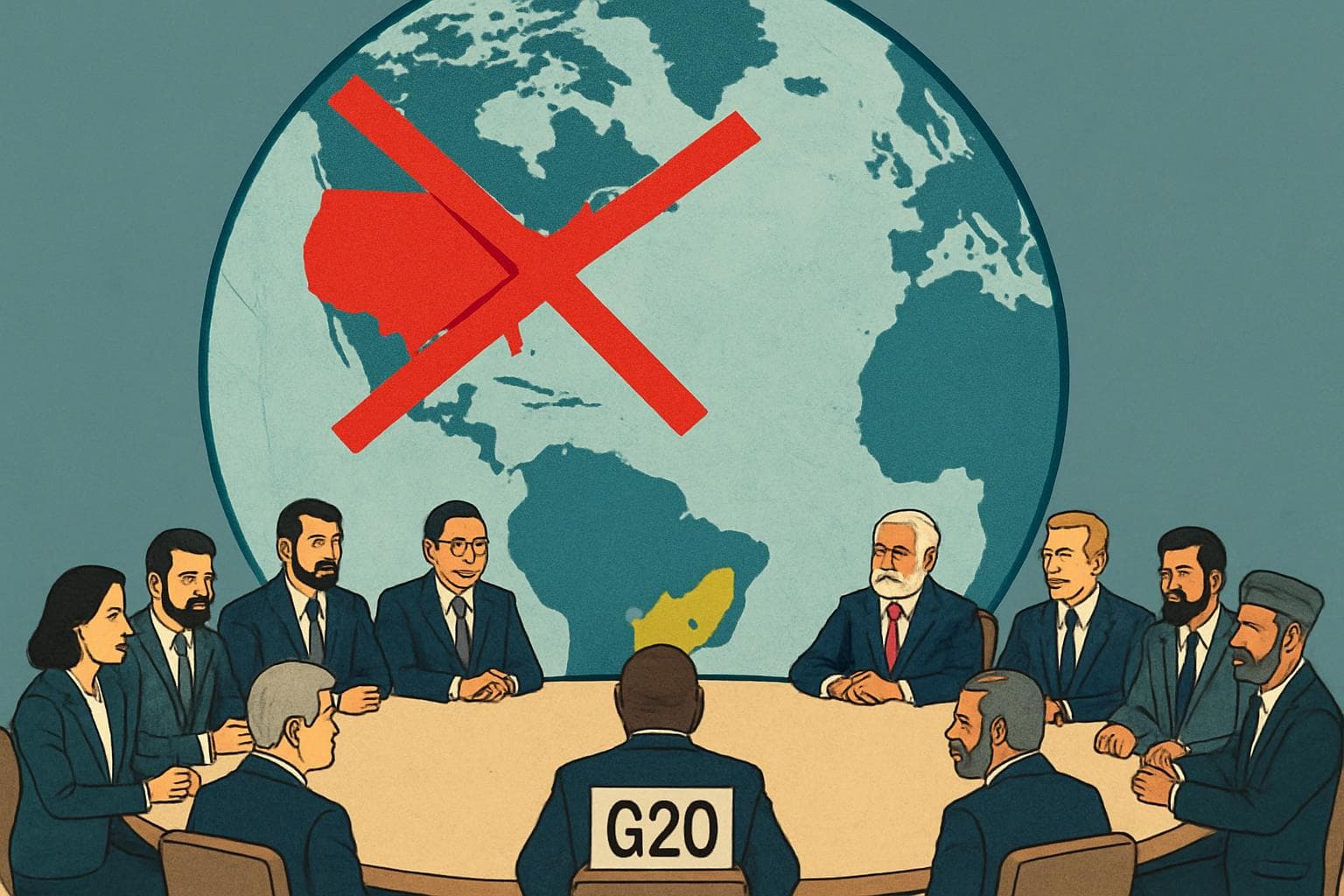 G20 summit in South Africa without United States presence