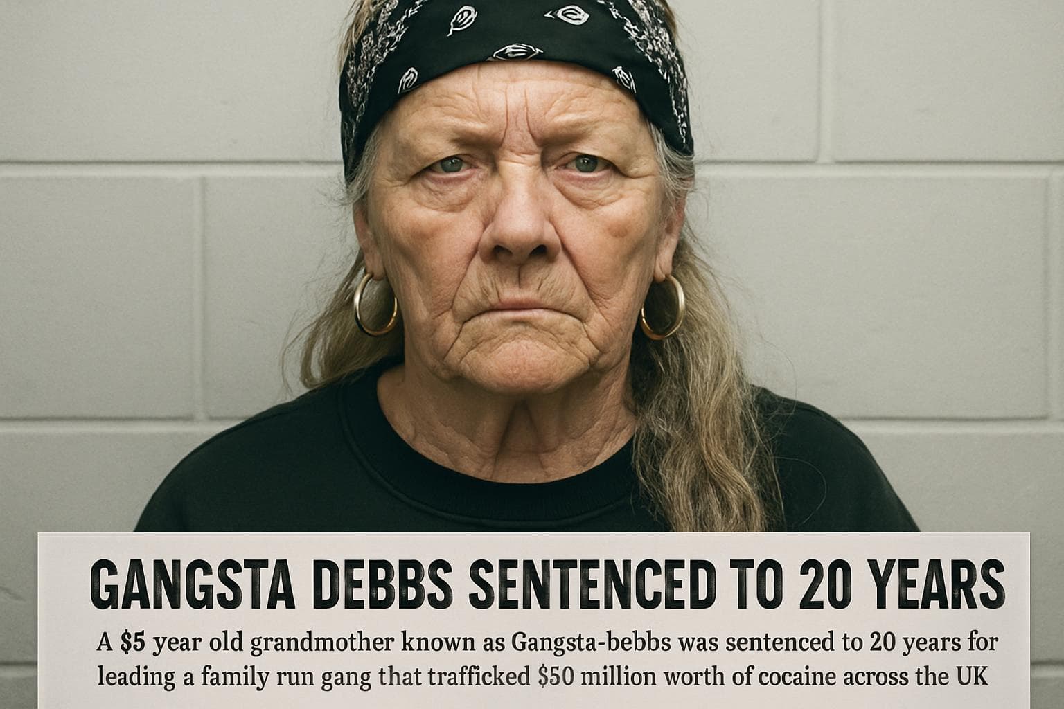 65-year-old Gangsta Debbs sentenced for leading a family gang