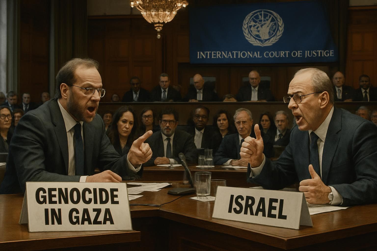 Debate over genocide allegations in Gaza at International Court of Justice