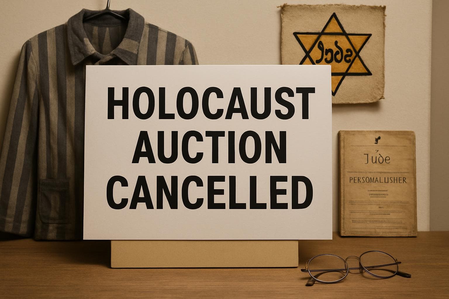 German auction house cancels Holocaust artefacts auction