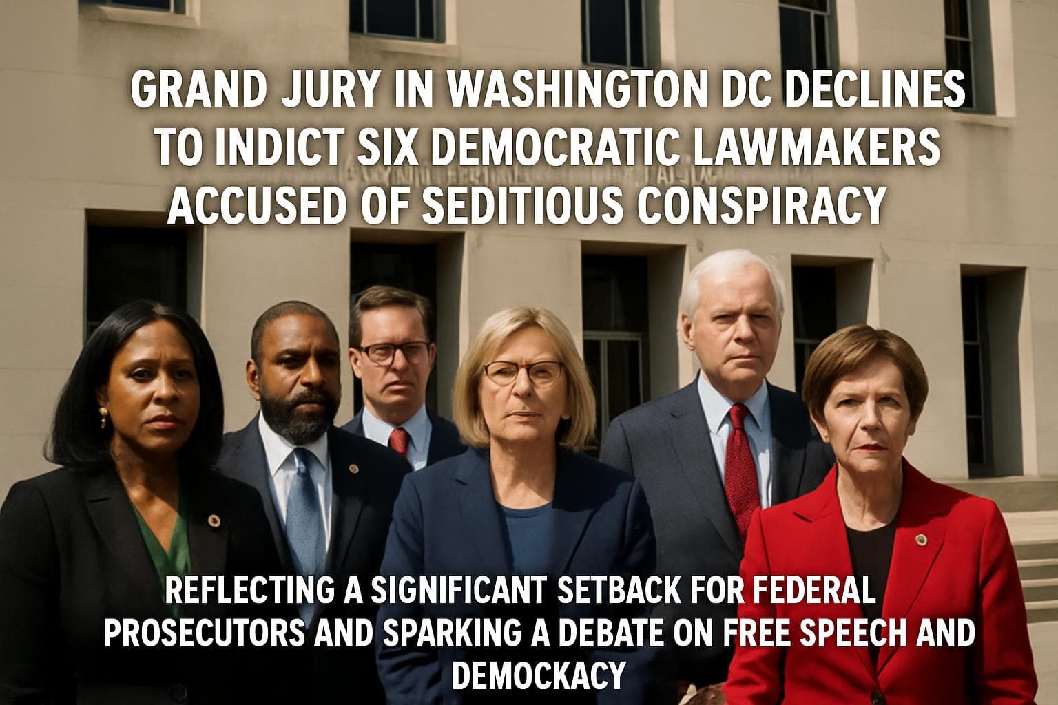 Washington DC grand jury decision on Democratic lawmakers