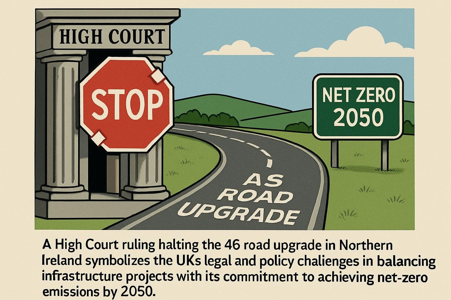 High Court ruling on A5 road upgrade in Northern Ireland