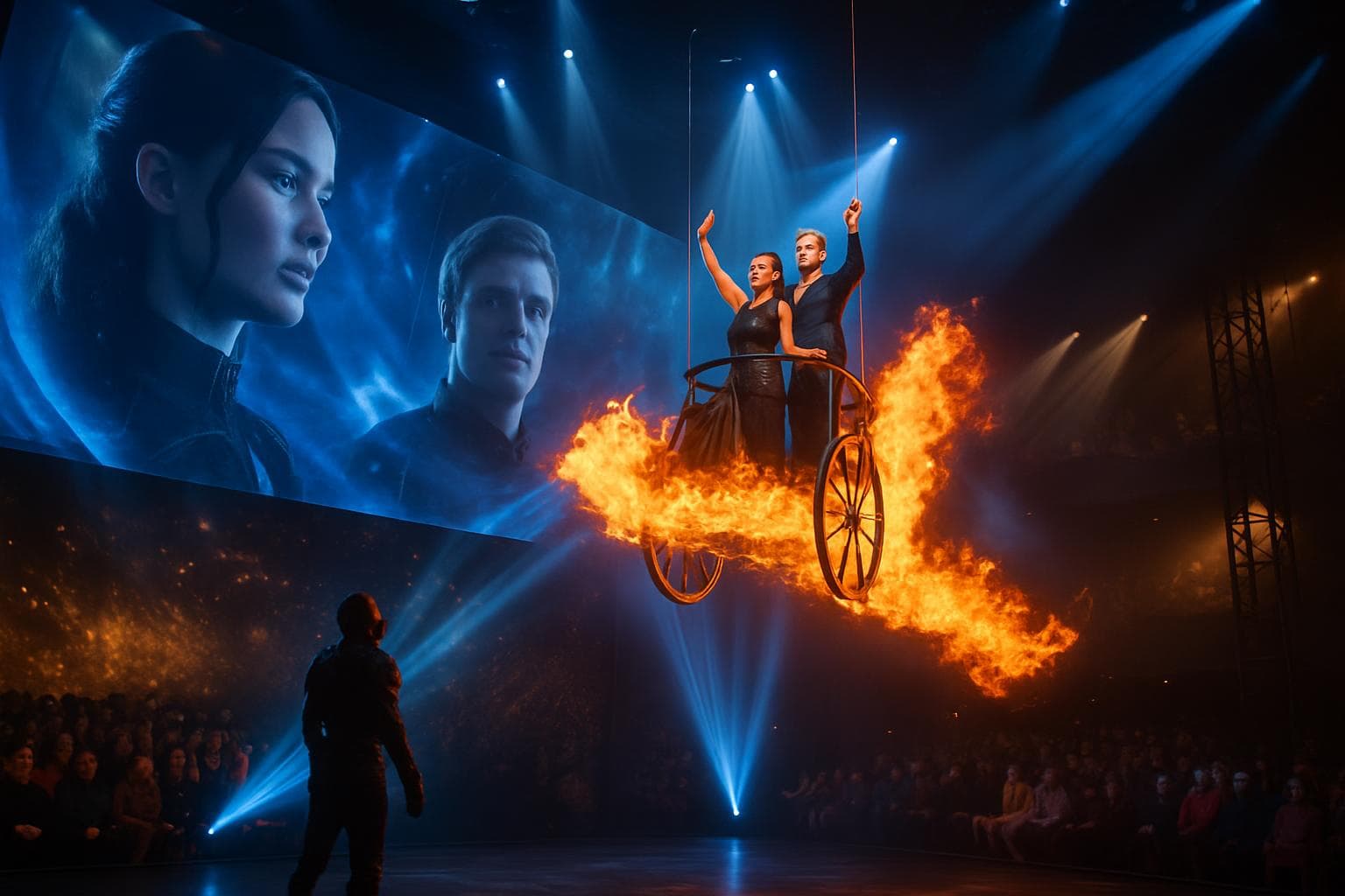 Stage adaptation of The Hunger Games at London theatre