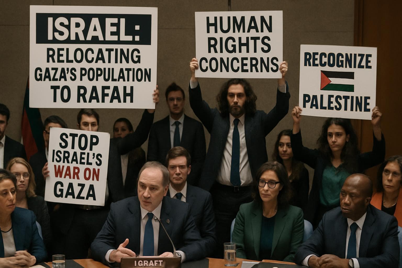 International debate on Israel's Gaza relocation plan