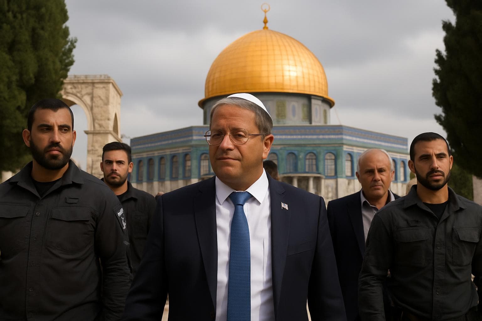 Israeli National Security Minister at al-Aqsa Mosque