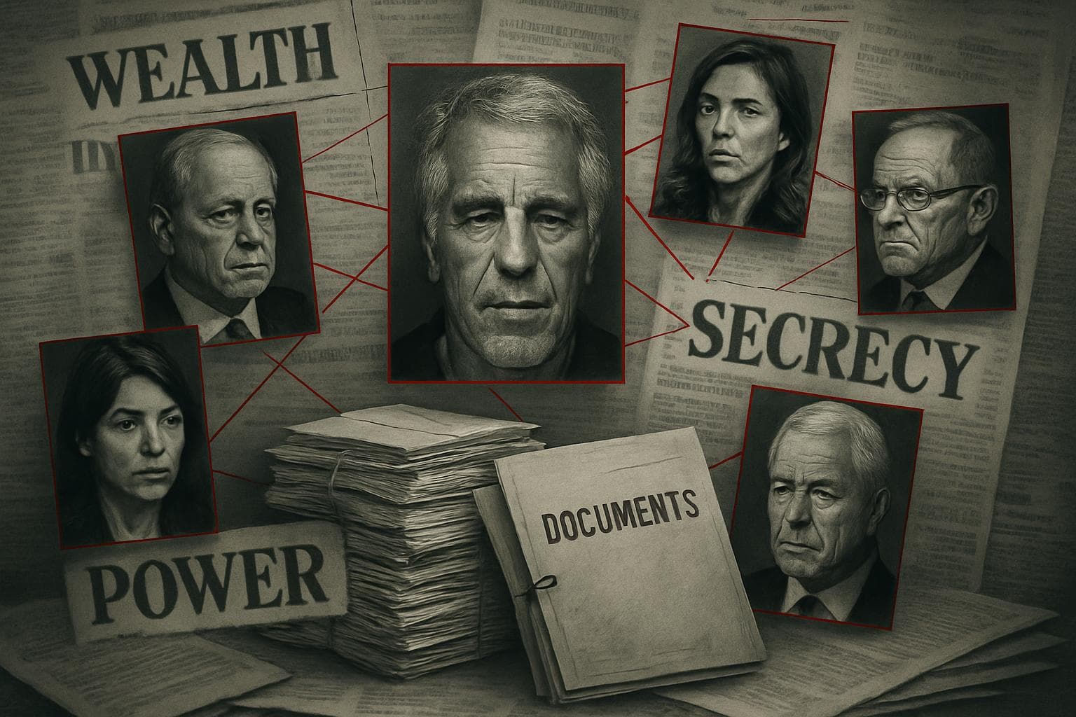 High-profile individuals linked to Jeffrey Epstein's network