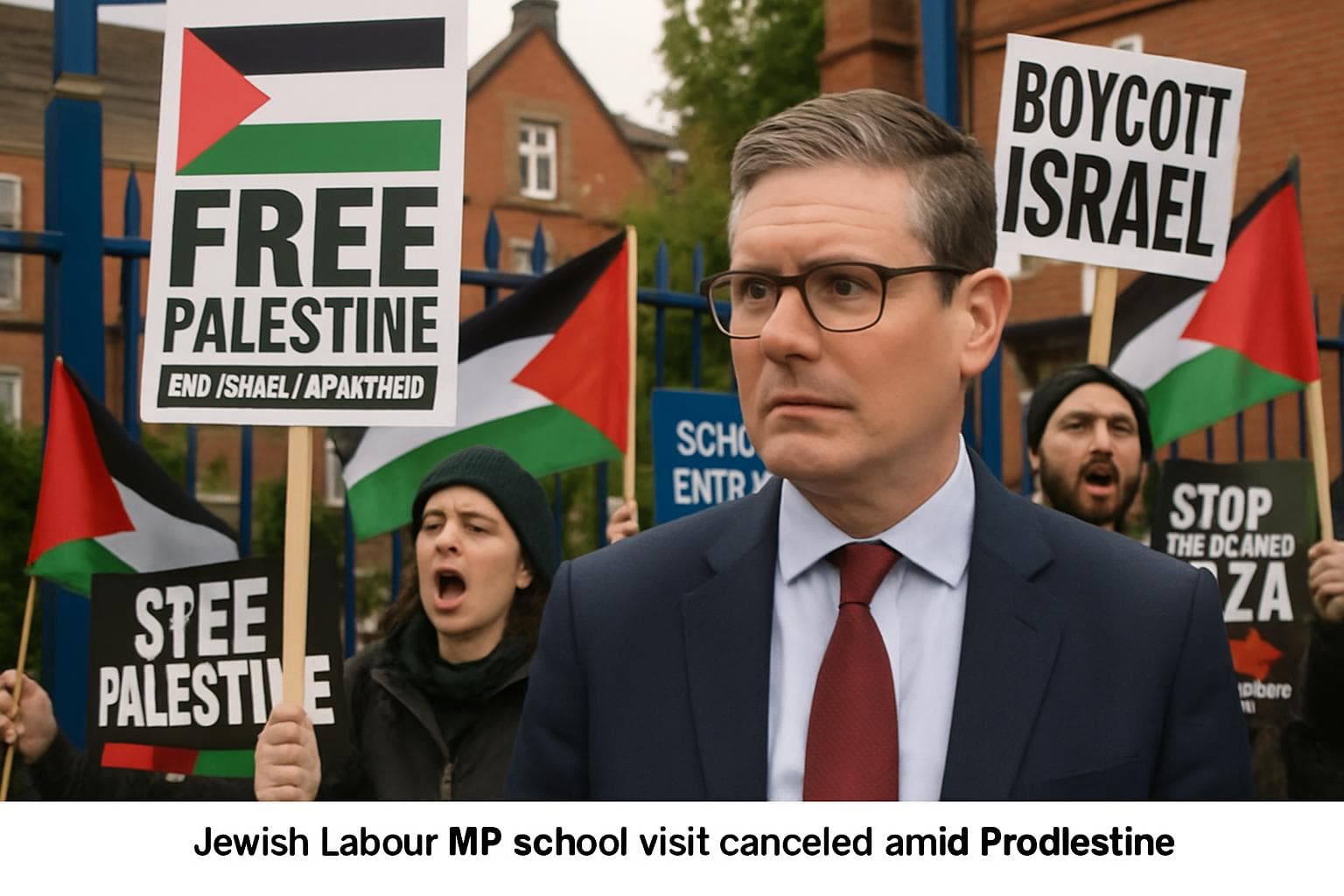Jewish Labour MP's school visit in Bristol canceled due to protests