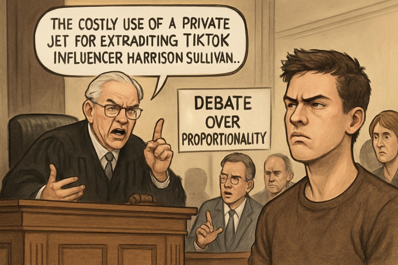 Judge criticizing private jet use for extradition