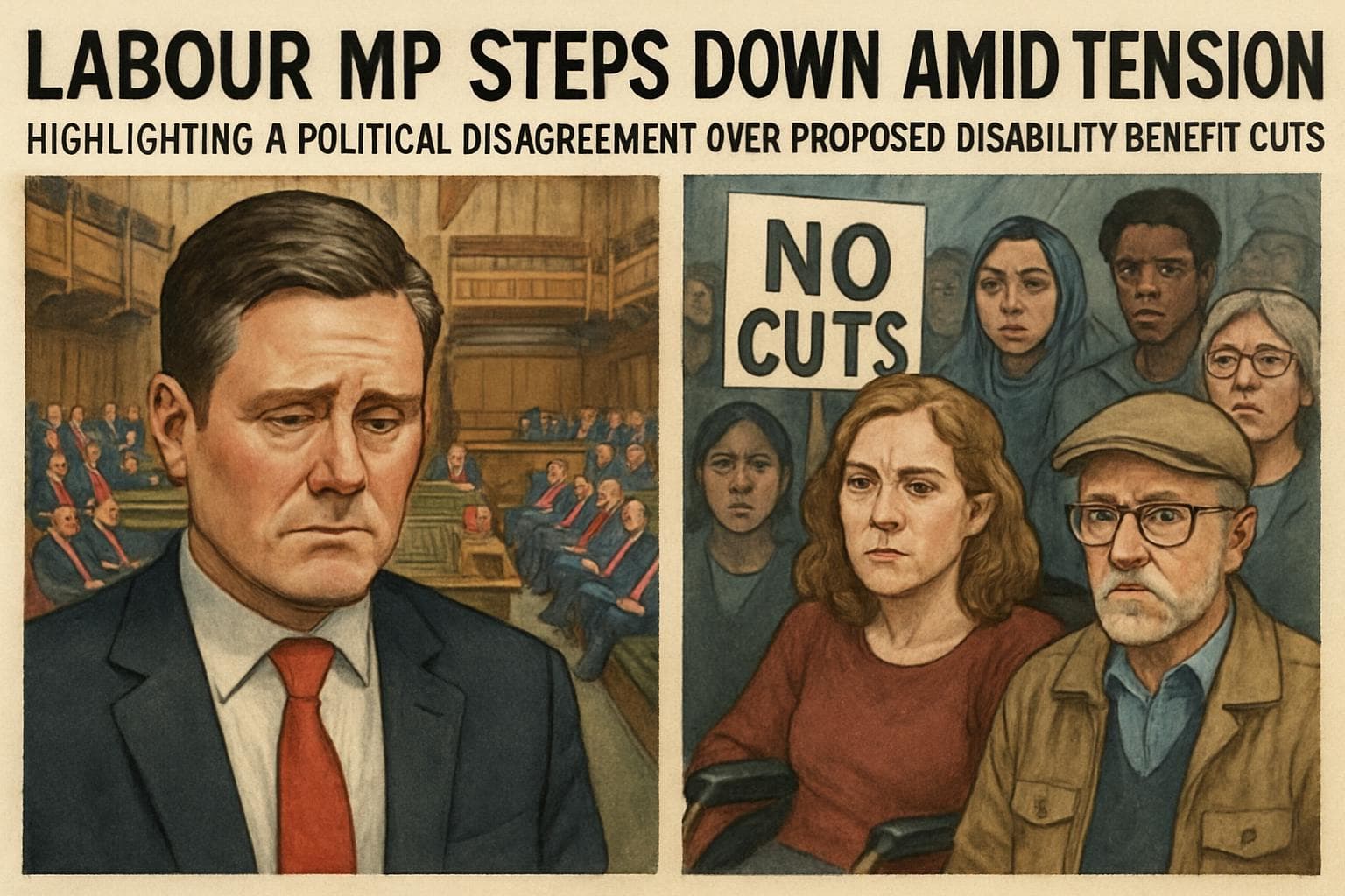 Labour MP resigns over disability benefit cuts disagreement