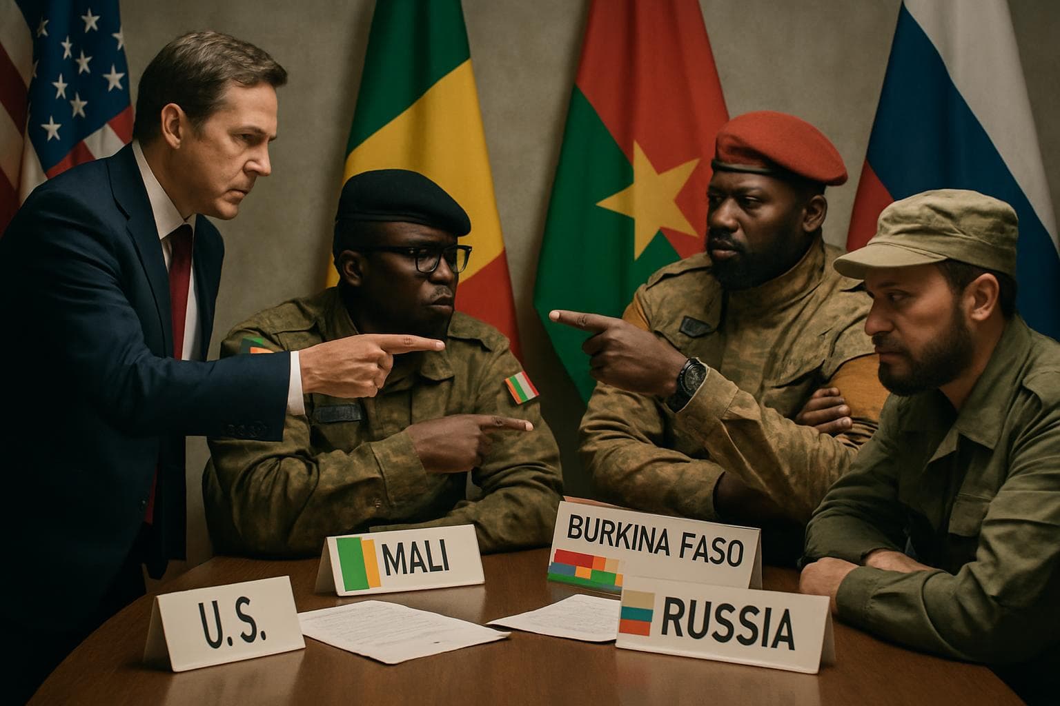 Mali and Burkina Faso leaders respond to US travel ban