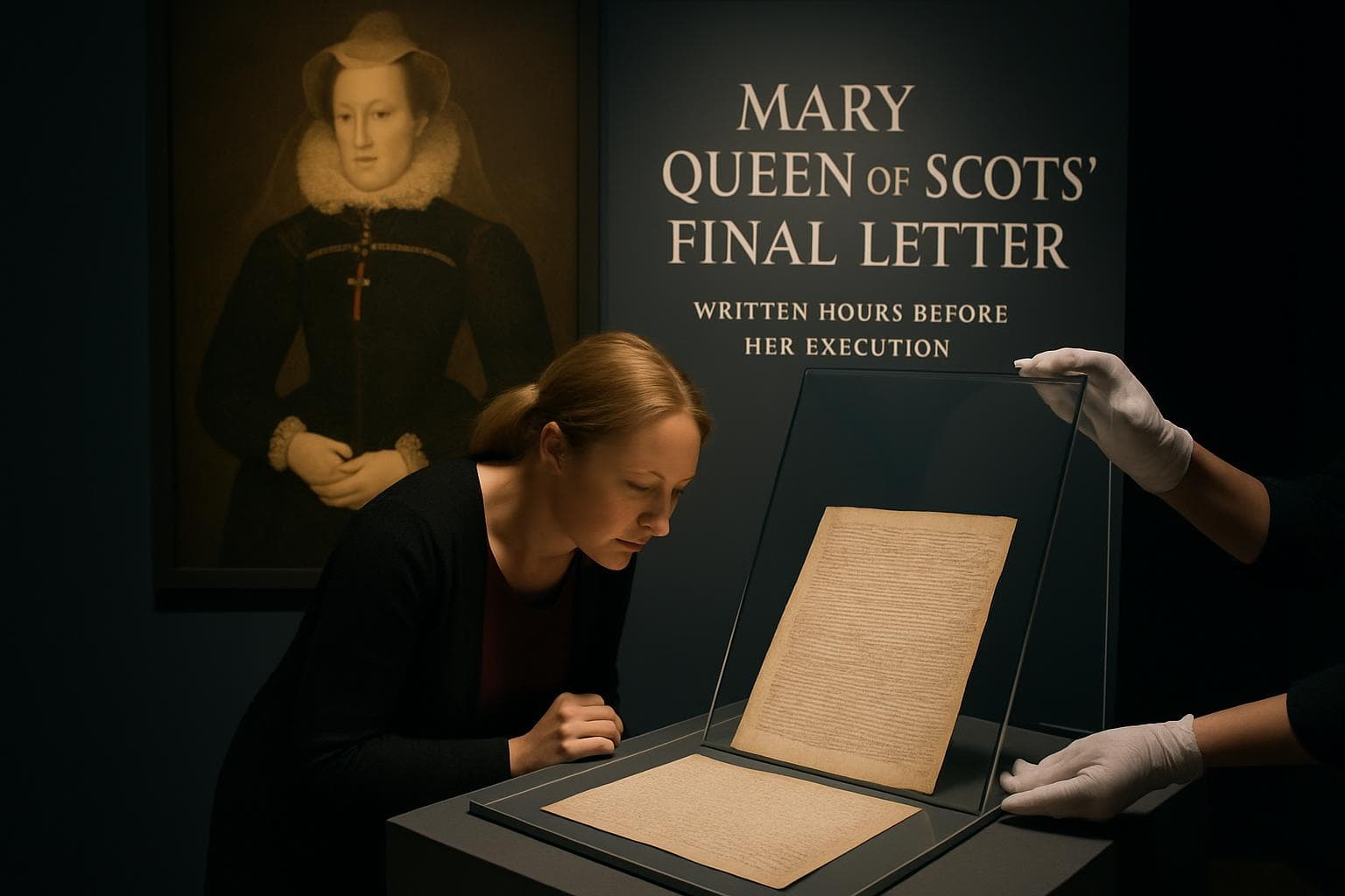Mary Queen of Scots' final letter on display at Perth Museum