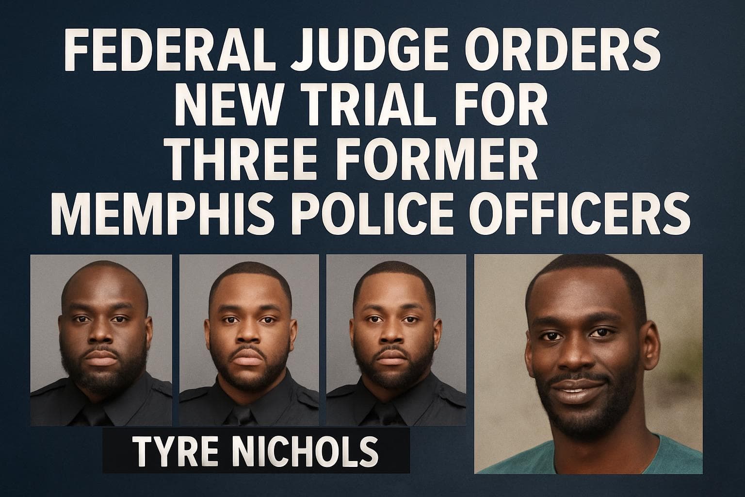 Federal judge orders new trial for Memphis officers