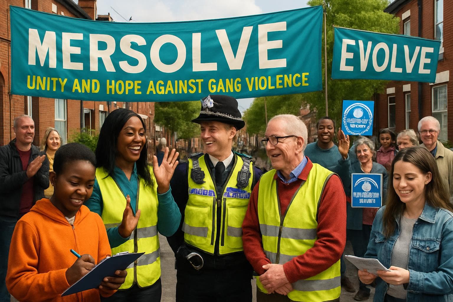 Merseyside residents and police in community safety event