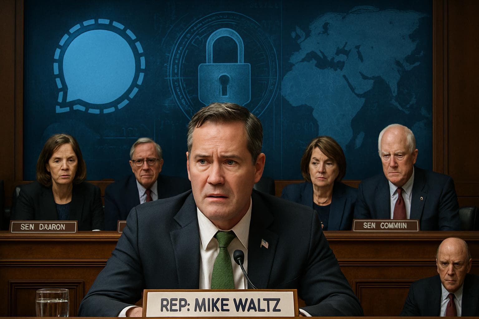 Mike Waltz questioned in Senate hearing about Signal app
