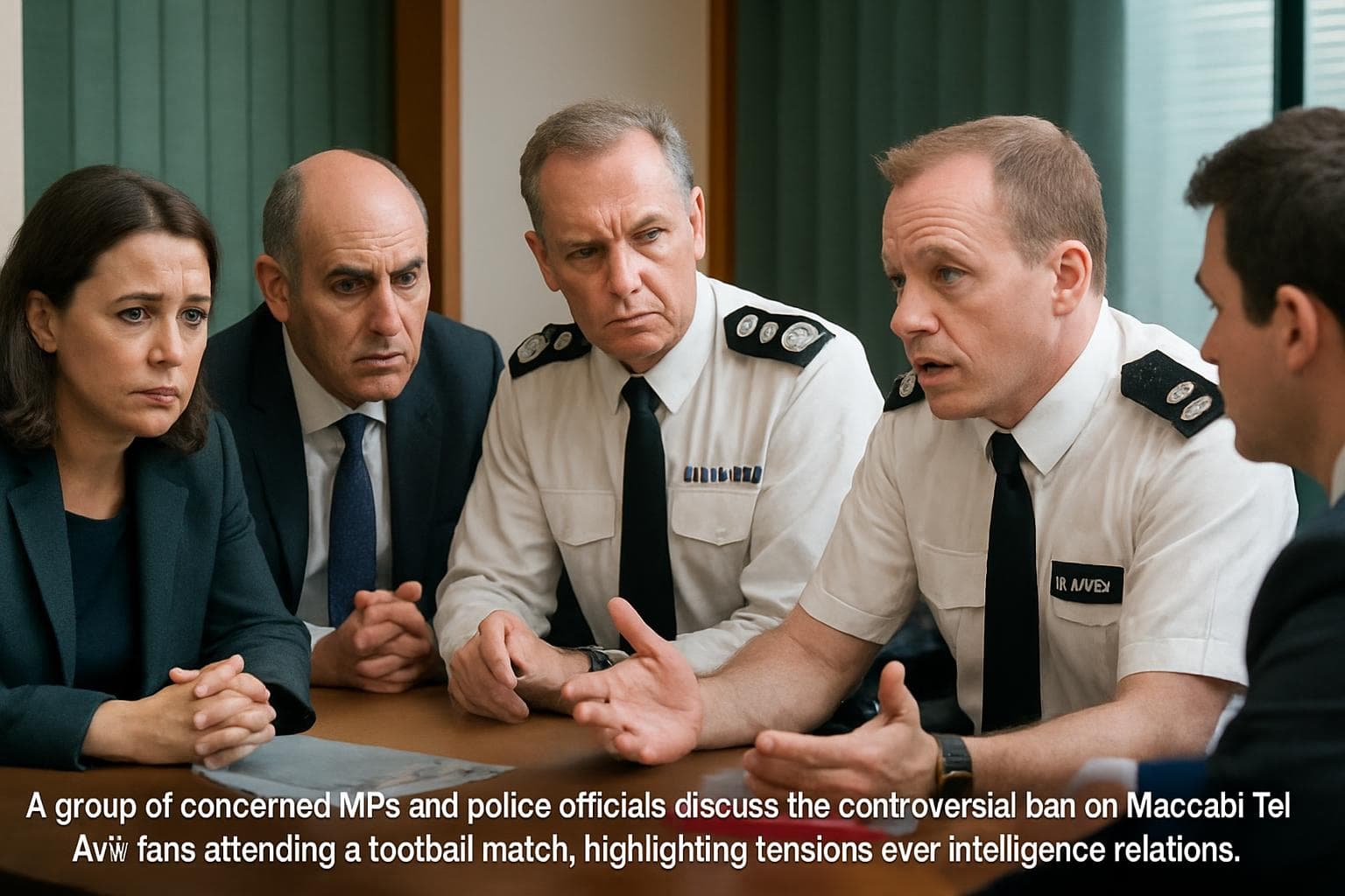 MPs and police officials in discussion about fan ban