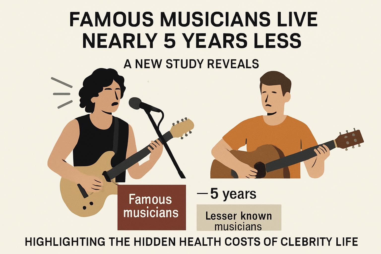 Famous musicians facing intense pressure and scrutiny
