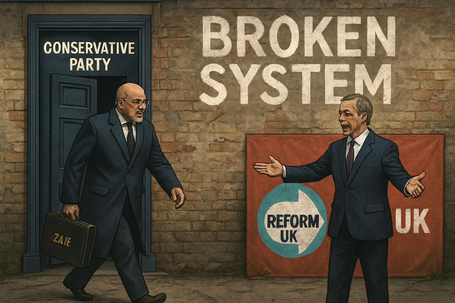 Nadhim Zahawi leaving Conservative Party for Reform UK