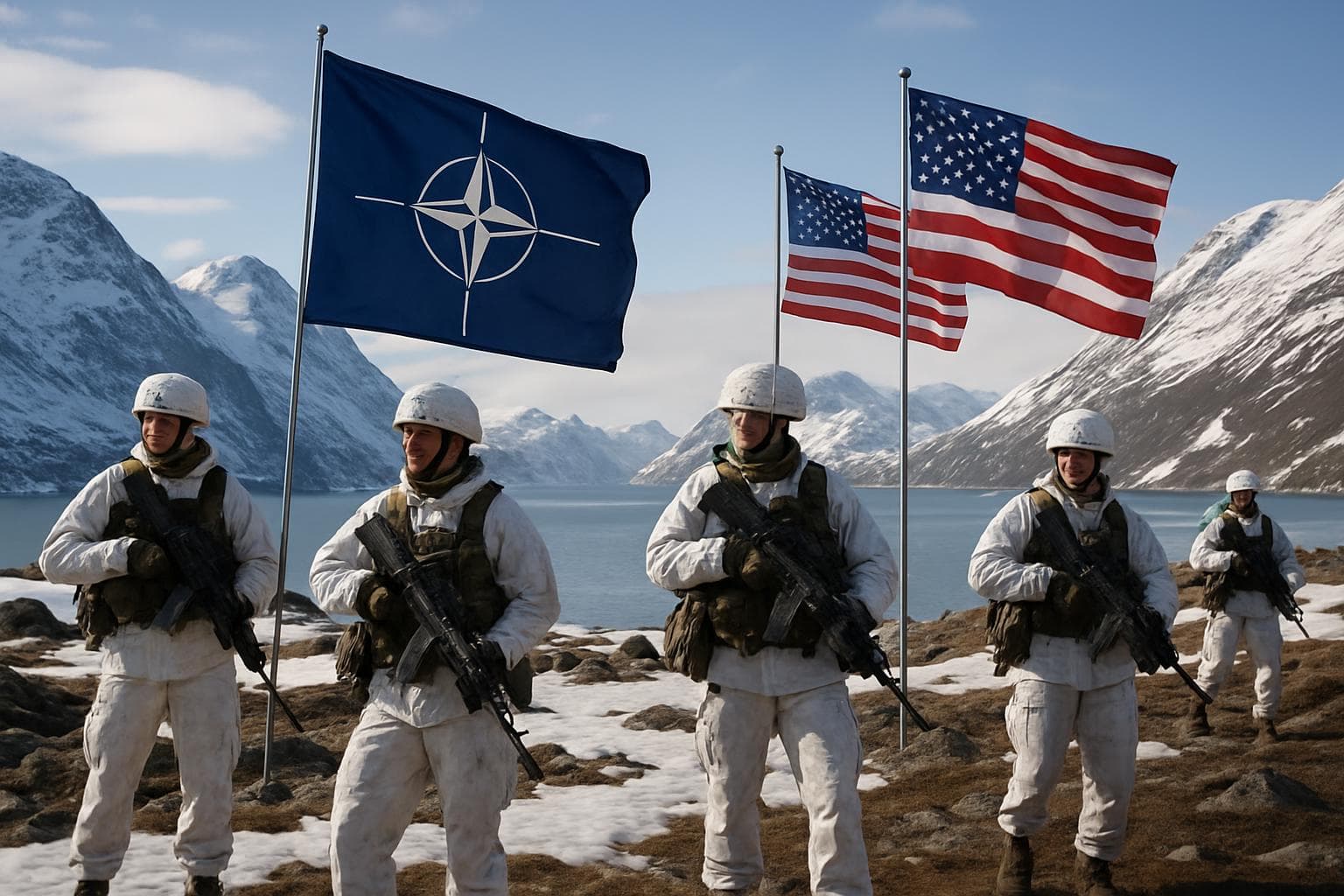 NATO troops deployed in Greenland for Arctic security